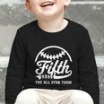 Fifth Grade All Star Team Back To School Graphic Toddler Long Sleeve Tee Fifth Grade All Star Team Back To School Graphic Toddler Long Sleeve Tee