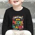 First Day Of Preschool Pre K Student Toddler Back To School Graphic Toddler Long Sleeve Tee First Day Of Preschool Pre K Student Toddler Back To School Graphic Toddler Long Sleeve Tee