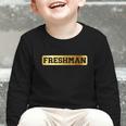 Freshman 9th Grade Back To School First Day Juneteenth Afro Graphic Toddler Long Sleeve Tee Freshman 9th Grade Back To School First Day Juneteenth Afro Graphic Toddler Long Sleeve Tee