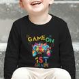 Game On 1st Grade Boys Kids Back To School Graphic Toddler Long Sleeve Tee Game On 1st Grade Boys Kids Back To School Graphic Toddler Long Sleeve Tee