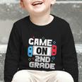 Gamer Back To School Game 2nd Grade Kids Boys Graphic Toddler Long Sleeve Tee
