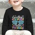 Goodbye 6th Grade Hello 7th Grade Graduation Back To School Graphic Toddler Long Sleeve Tee Goodbye 6th Grade Hello 7th Grade Graduation Back To School Graphic Toddler Long Sleeve Tee