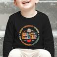 Groovy Enrollment Secretary Back To School Graphic Toddler Long Sleeve Tee Groovy Enrollment Secretary Back To School Graphic Toddler Long Sleeve Tee