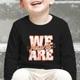 We Are Hawks Back To School Spirit O Graphic Toddler Long Sleeve Tee We Are Hawks Back To School Spirit O Graphic Toddler Long Sleeve Tee