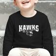 Hawks Back To School Spirit Graphic Toddler Long Sleeve Tee Hawks Back To School Spirit Graphic Toddler Long Sleeve Tee