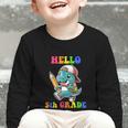 Hello 5th Grade Cute Dinosaur Back To School Boys Kids Girls Graphic Toddler Long Sleeve Tee Hello 5th Grade Cute Dinosaur Back To School Boys Kids Girls Graphic Toddler Long Sleeve Tee