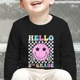 Hello 5th Grade Groovy Back To School Fifth Grade Girls Kids Graphic Toddler Long Sleeve Tee Hello 5th Grade Groovy Back To School Fifth Grade Girls Kids Graphic Toddler Long Sleeve Tee