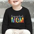 Homeschool Mom Tie Dye Back To School Day For Women For Work Graphic Toddler Long Sleeve Tee Homeschool Mom Tie Dye Back To School Day For Women For Work Graphic Toddler Long Sleeve Tee