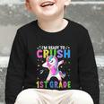 I'm Ready For First Grade Back To School 1st Grade Girls Graphic Toddler Long Sleeve Tee I'm Ready For First Grade Back To School 1st Grade Girls Graphic Toddler Long Sleeve Tee