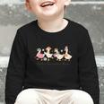 Just a Counselor Goose Back To School Silly Goose Counselor Graphic Toddler Long Sleeve Tee Just a Counselor Goose Back To School Silly Goose Counselor Graphic Toddler Long Sleeve Tee
