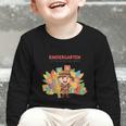 Kindergarten Adventure Explorer Back To School Graphic Toddler Long Sleeve Tee