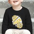 Knights Cheer Back To School Cheerleading Spirit GY Graphic Toddler Long Sleeve Tee