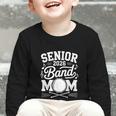 My Last First Day Senior 2026 Band Mom Back To School Retro Graphic Toddler Long Sleeve Tee
