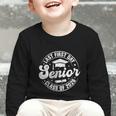 My Last First Day Senior 2026 Class Of 2026 Back To School Graphic Toddler Long Sleeve Tee