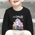 Little Miss Homeschool Back To School Girls Homeschool Graphic Toddler Long Sleeve Tee Little Miss Homeschool Back To School Girls Homeschool Graphic Toddler Long Sleeve Tee