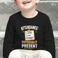 Physically Present Mentally Absent Back To School Graphic Toddler Long Sleeve Tee Physically Present Mentally Absent Back To School Graphic Toddler Long Sleeve Tee