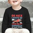 I Might Be Your Pilot First Day Back To School 1st Grade Graphic Toddler Long Sleeve Tee