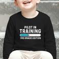 Pilot In Training 3rd Grade Edition Back To School Boys Girl Graphic Toddler Long Sleeve Tee Pilot In Training 3rd Grade Edition Back To School Boys Girl Graphic Toddler Long Sleeve Tee