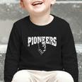 Pioneers Back To School Spirit Graphic Toddler Long Sleeve Tee Pioneers Back To School Spirit Graphic Toddler Long Sleeve Tee