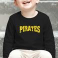 Pirates Back To School Spirit GY Graphic Toddler Long Sleeve Tee