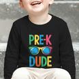 Pre-K Dude Shirt Back To School First Day Of Preschool Boy Graphic Toddler Long Sleeve Tee Pre-K Dude Shirt Back To School First Day Of Preschool Boy Graphic Toddler Long Sleeve Tee