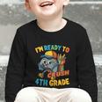 Ready For 4th Grade First Day Back To School Students Graphic Toddler Long Sleeve Tee Ready For 4th Grade First Day Back To School Students Graphic Toddler Long Sleeve Tee