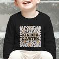 Retro Flower Power Squared Kindergarten Back To School Graphic Toddler Long Sleeve Tee Retro Flower Power Squared Kindergarten Back To School Graphic Toddler Long Sleeve Tee