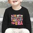 Retro In My Occupational Therapy Era OT OTA Back To School Graphic Toddler Long Sleeve Tee