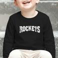 Rockets Back To School Spirit Graphic Toddler Long Sleeve Tee