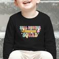 School Hall Monitor Squad Cool Retro Back To School Team Graphic Toddler Long Sleeve Tee School Hall Monitor Squad Cool Retro Back To School Team Graphic Toddler Long Sleeve Tee