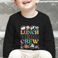 School Lunch Hero Squad Crew Back To School Women Men Graphic Toddler Long Sleeve Tee School Lunch Hero Squad Crew Back To School Women Men Graphic Toddler Long Sleeve Tee
