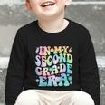 In My Second Grade Era Girl Tie Dye 2nd Grade Back To School Graphic Toddler Long Sleeve Tee In My Second Grade Era Girl Tie Dye 2nd Grade Back To School Graphic Toddler Long Sleeve Tee