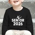 Senior 2026 Dance Team Class Of 2026 Graduate Back To School Graphic Toddler Long Sleeve Tee