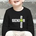Senior Class Of 2026 Tennis Seniors Back To School 2026 Graphic Toddler Long Sleeve Tee