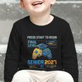 Senior Class Of 2027 Back To School Gamer Boys Senior 2027 Graphic Toddler Long Sleeve Tee Senior Class Of 2027 Back To School Gamer Boys Senior 2027 Graphic Toddler Long Sleeve Tee
