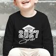 Senior Class Of 2027 Back To School Graduate Senior Year 27 Graphic Toddler Long Sleeve Tee Senior Class Of 2027 Back To School Graduate Senior Year 27 Graphic Toddler Long Sleeve Tee