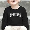 Spartans Back To School Spirit Graphic Toddler Long Sleeve Tee