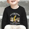 Stay Sharp Parent Liaison Back To School Pencil Graphic Toddler Long Sleeve Tee