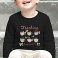 Teaching Is My Cup Of Tea Coquette Bow Floral Back To School Graphic Toddler Long Sleeve Tee Teaching Is My Cup Of Tea Coquette Bow Floral Back To School Graphic Toddler Long Sleeve Tee