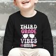 Third Grade 3rd Vibes Only Back To School Student Girl Graphic Toddler Long Sleeve Tee Third Grade 3rd Vibes Only Back To School Student Girl Graphic Toddler Long Sleeve Tee