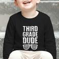 Third Grade Dude First Day Back To School Boys Kids Graphic Toddler Long Sleeve Tee Third Grade Dude First Day Back To School Boys Kids Graphic Toddler Long Sleeve Tee