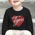 Tigers Heart Back To School Spirit M Graphic Toddler Long Sleeve Tee