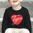Tigers Heart Back To School Spirit R Graphic Toddler Long Sleeve Tee Tigers Heart Back To School Spirit R Graphic Toddler Long Sleeve Tee