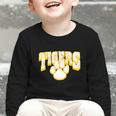 Tigers School Spirit Back To School Y Graphic Toddler Long Sleeve Tee