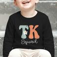 TK Squad Groovy Women Appreciation Day Hello Back To School Graphic Toddler Long Sleeve Tee TK Squad Groovy Women Appreciation Day Hello Back To School Graphic Toddler Long Sleeve Tee