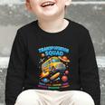 Transportation Squad School Bus Back To School Retro Graphic Toddler Long Sleeve Tee Transportation Squad School Bus Back To School Retro Graphic Toddler Long Sleeve Tee
