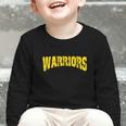 Warriors Back To School Spirit GY Graphic Toddler Long Sleeve Tee Warriors Back To School Spirit GY Graphic Toddler Long Sleeve Tee