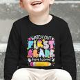 Watch Out First Grade Here I Come Back To School Boy Kids Graphic Toddler Long Sleeve Tee Watch Out First Grade Here I Come Back To School Boy Kids Graphic Toddler Long Sleeve Tee