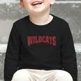 Wildcats Back To School Spirit M Graphic Toddler Long Sleeve Tee Wildcats Back To School Spirit M Graphic Toddler Long Sleeve Tee