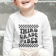 1st Day Of 3rd Grade Vibes Retro Girls Back To School Boys Graphic Toddler Long Sleeve Tee 1st Day Of 3rd Grade Vibes Retro Girls Back To School Boys Graphic Toddler Long Sleeve Tee